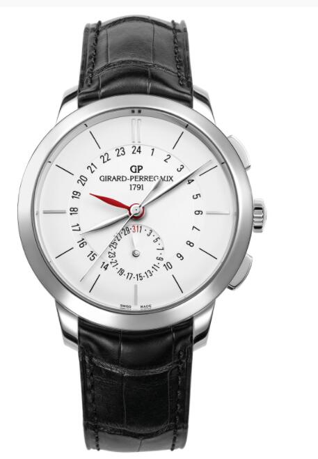 Replica Girard Perregaux 1966 Dual Time 49544-11-132-BB60 watch